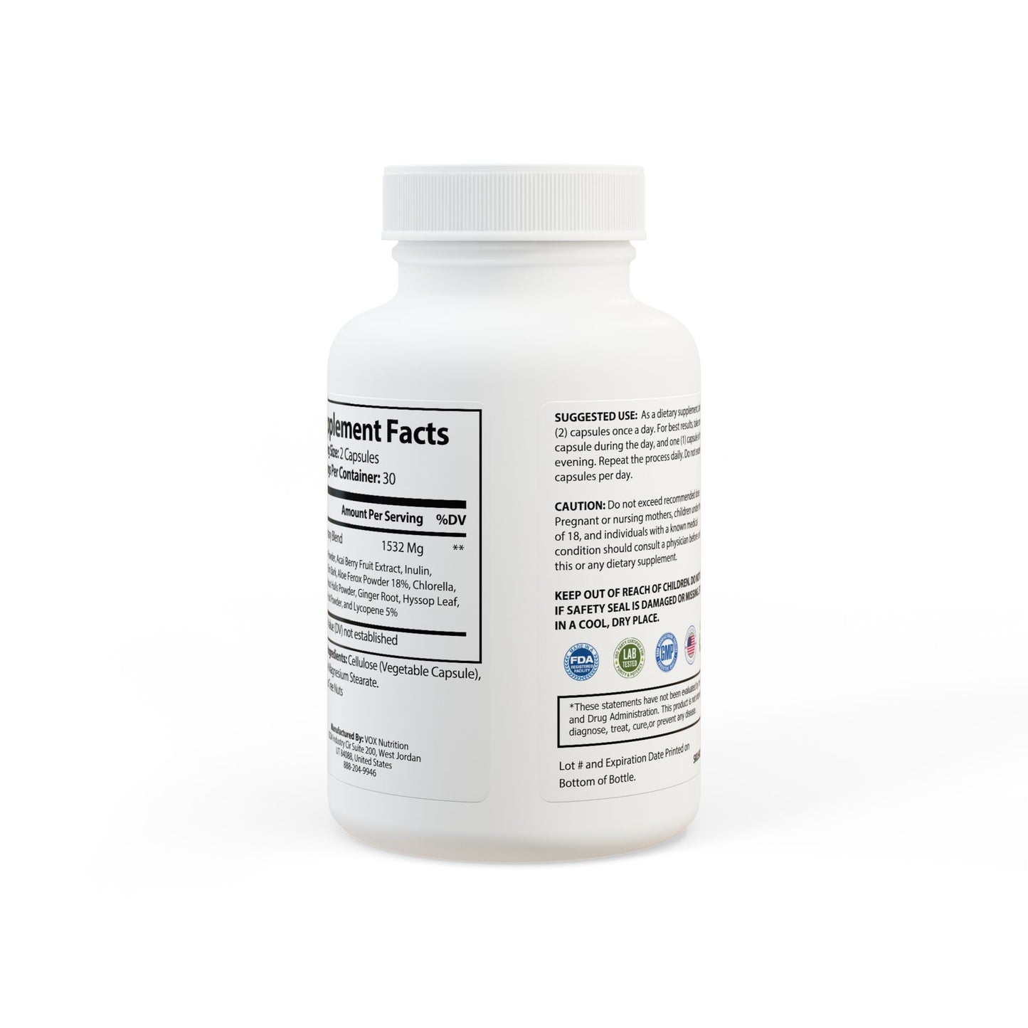 LABEL — Acai Berry Complex
