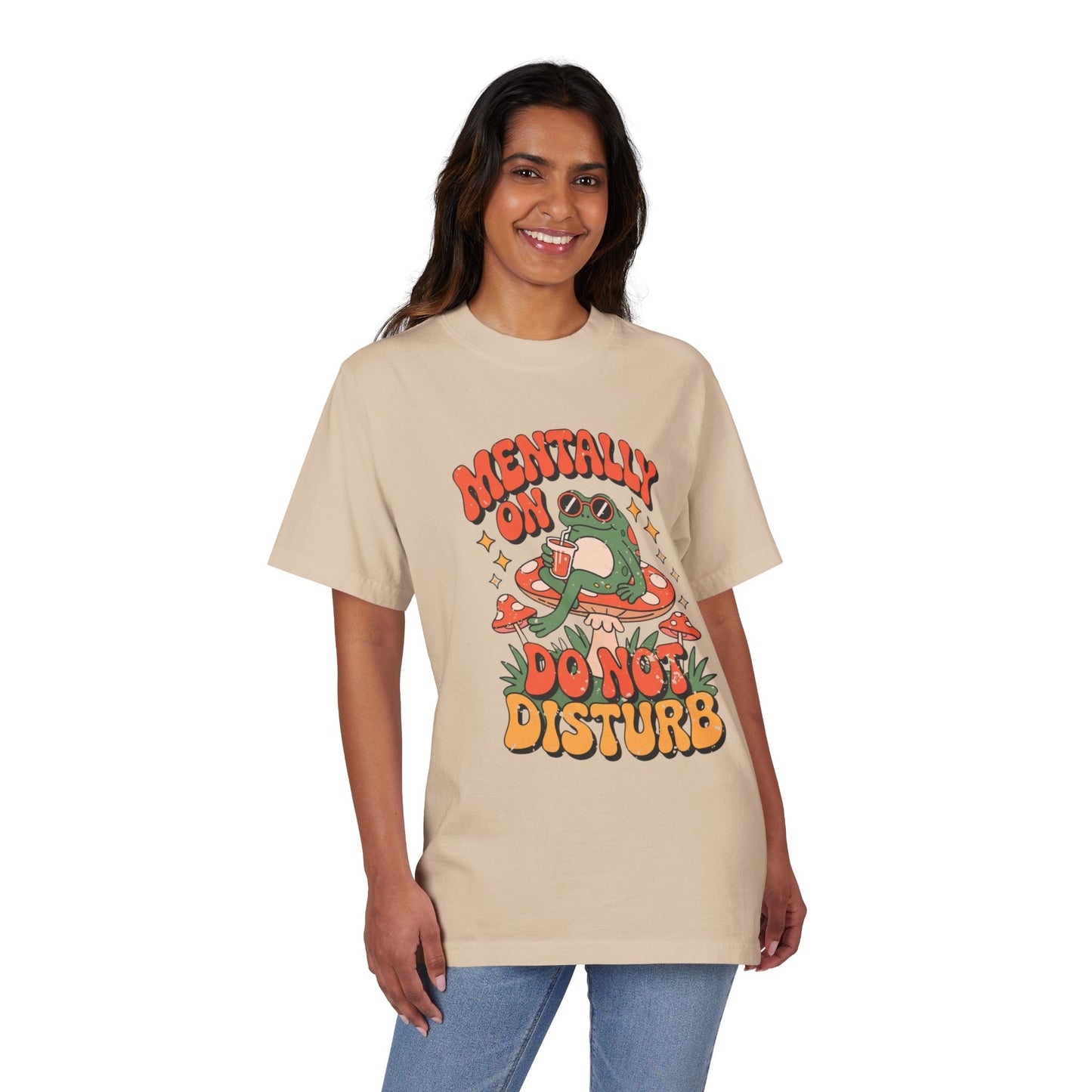 Casual Fun Graphic Tee - "Mentally on Do Not Disturb"