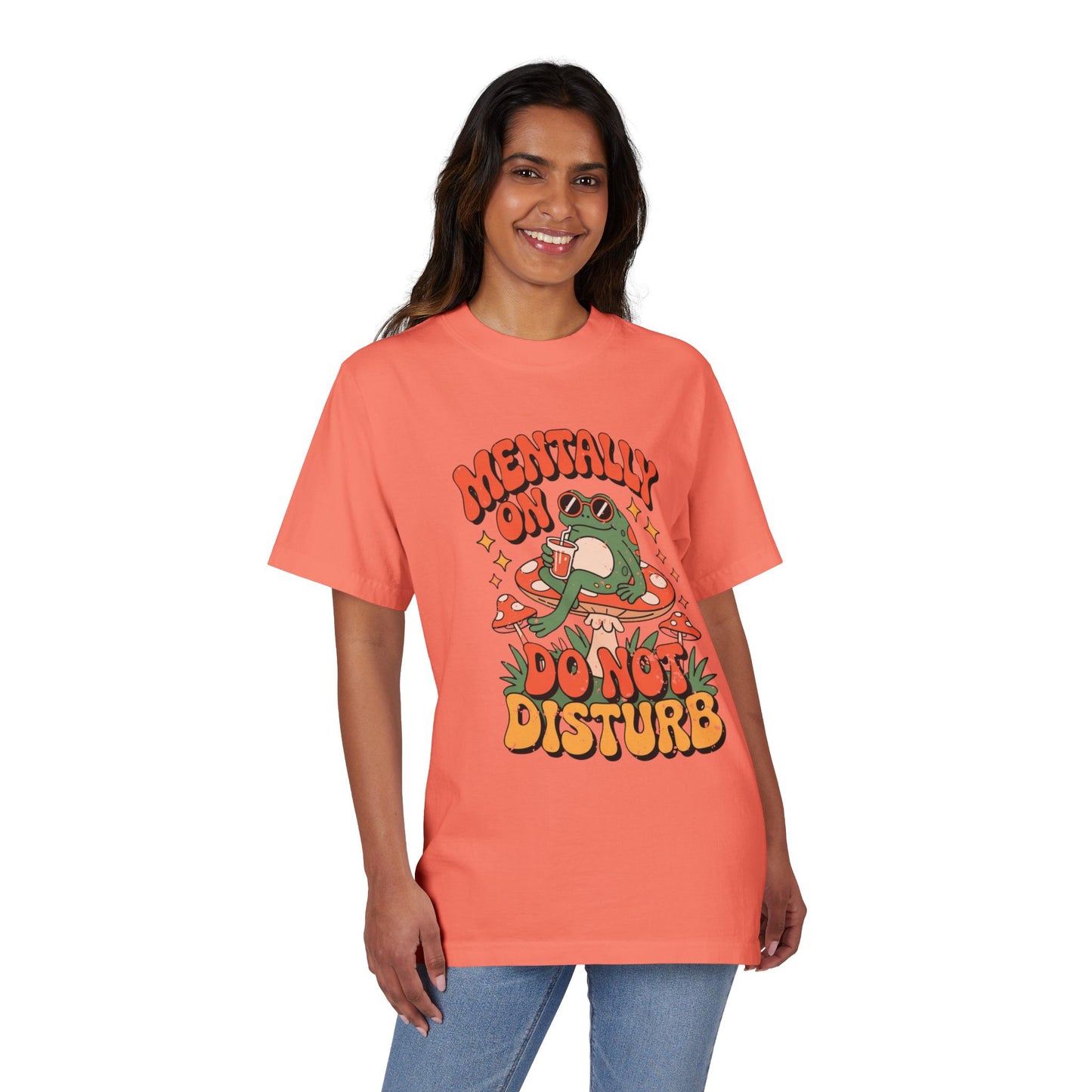 Casual Fun Graphic Tee - "Mentally on Do Not Disturb"