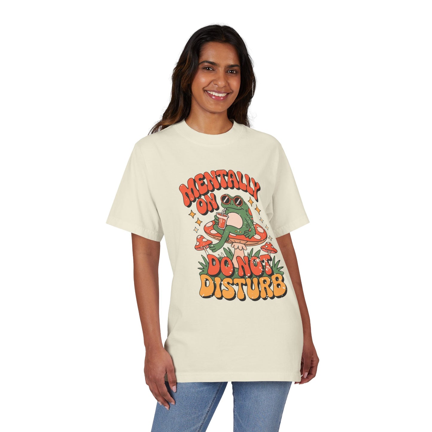 Casual Fun Graphic Tee - "Mentally on Do Not Disturb"