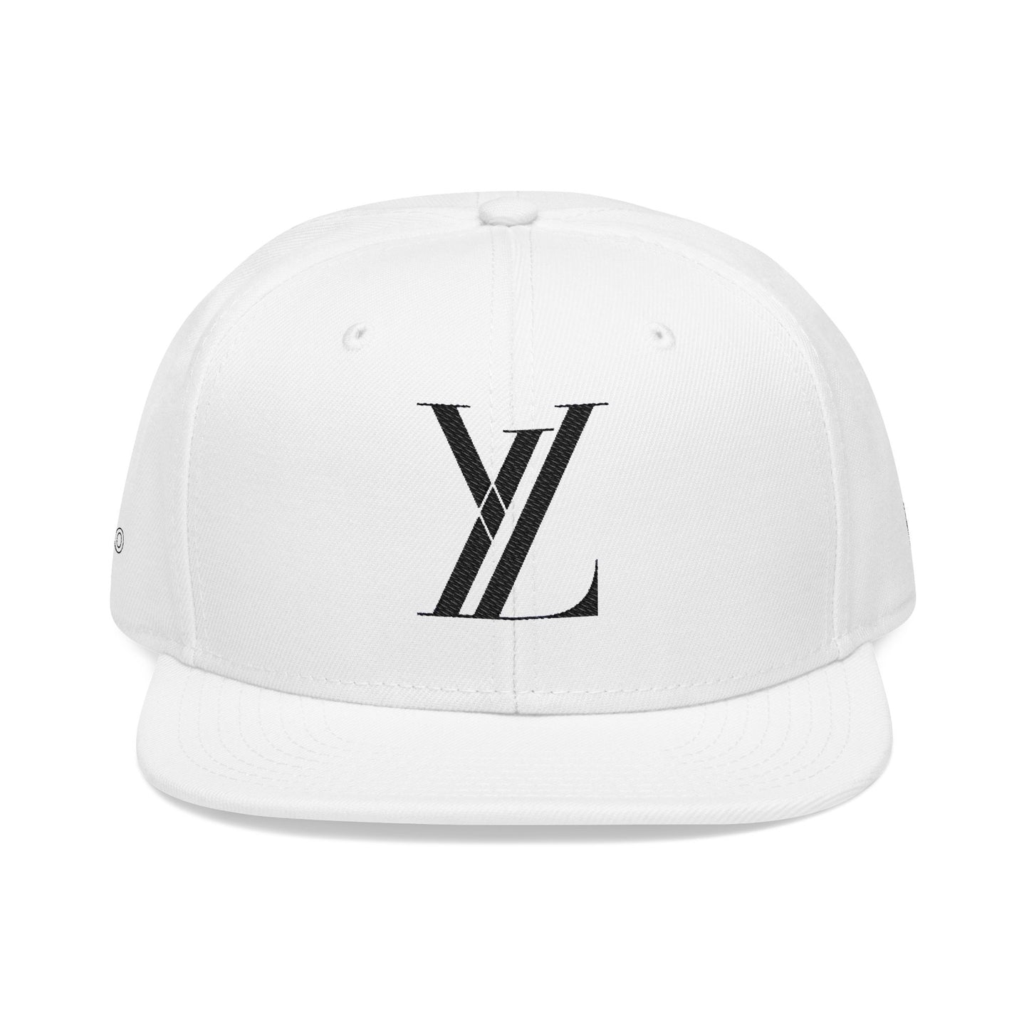 Embroidered YOLO Snapback by LABEL - Stylish White/ Black & Yellow Hat for Casual Outings