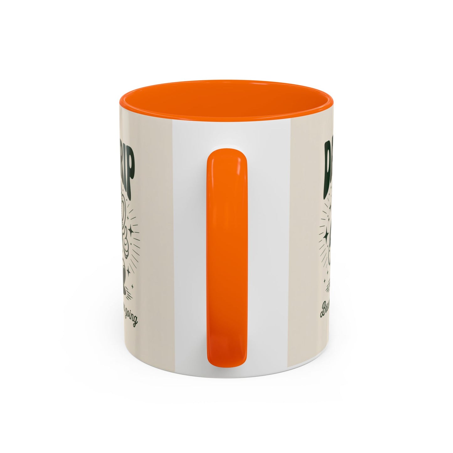 Coffee Drip Accent Mug | Funny Coffee Cup for Home, Office, Gift Ideas, Coffee Lovers, Birthday