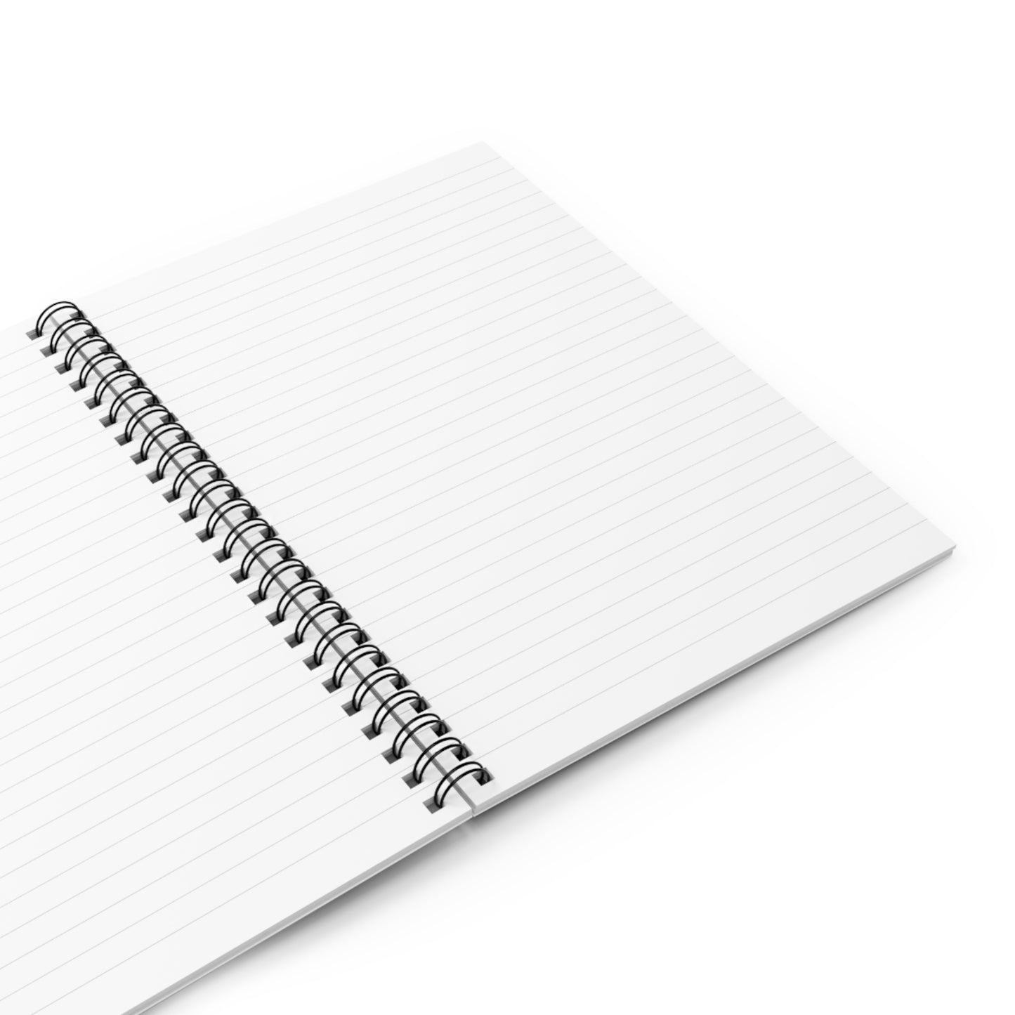 Chic Label Spiral Notebook - Ruled Lines, Notepad, Journal, School Supplies, Gift for Students, Office Essentials, Creative Writing