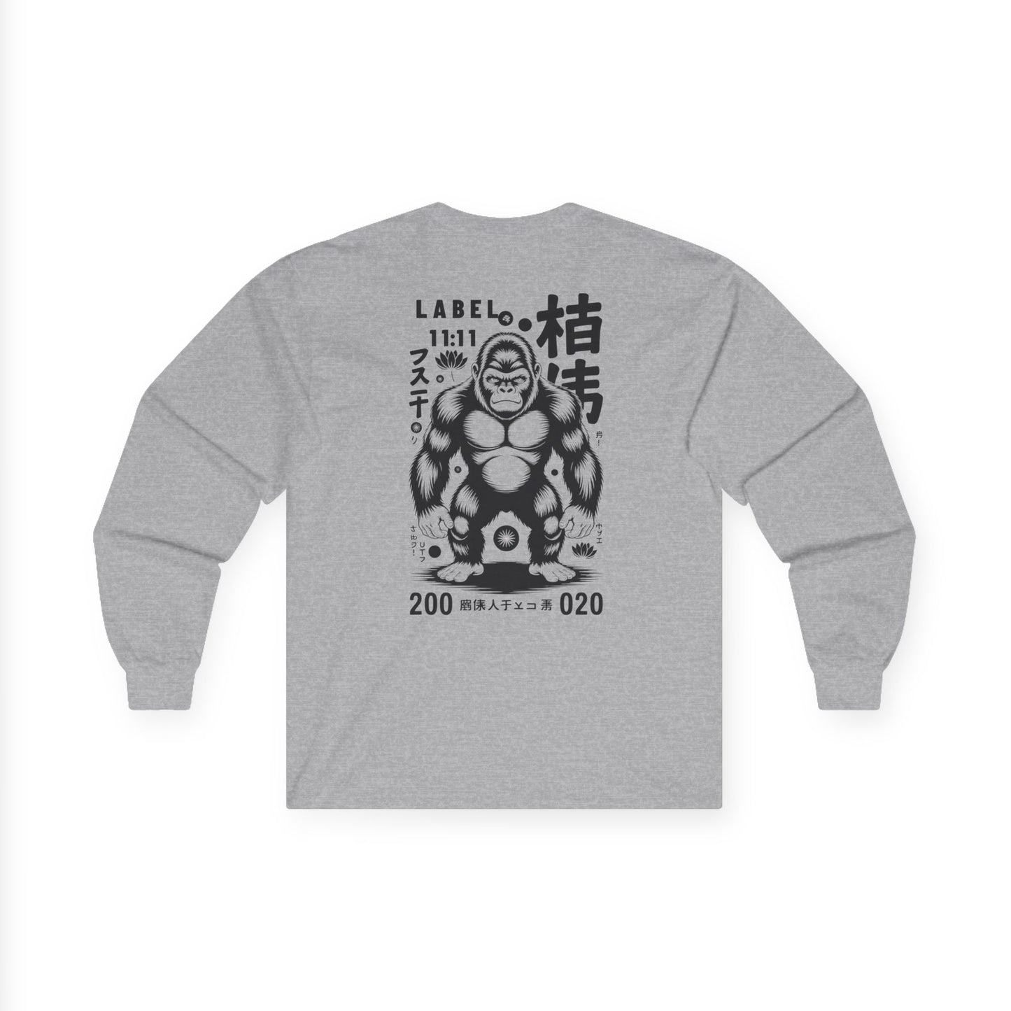 Sunset Print Long Sleeve Tee, Relaxed Casual Tee, Graphic Tee for Nature Lovers, Unisex Gift, Summer Vibes Shirt