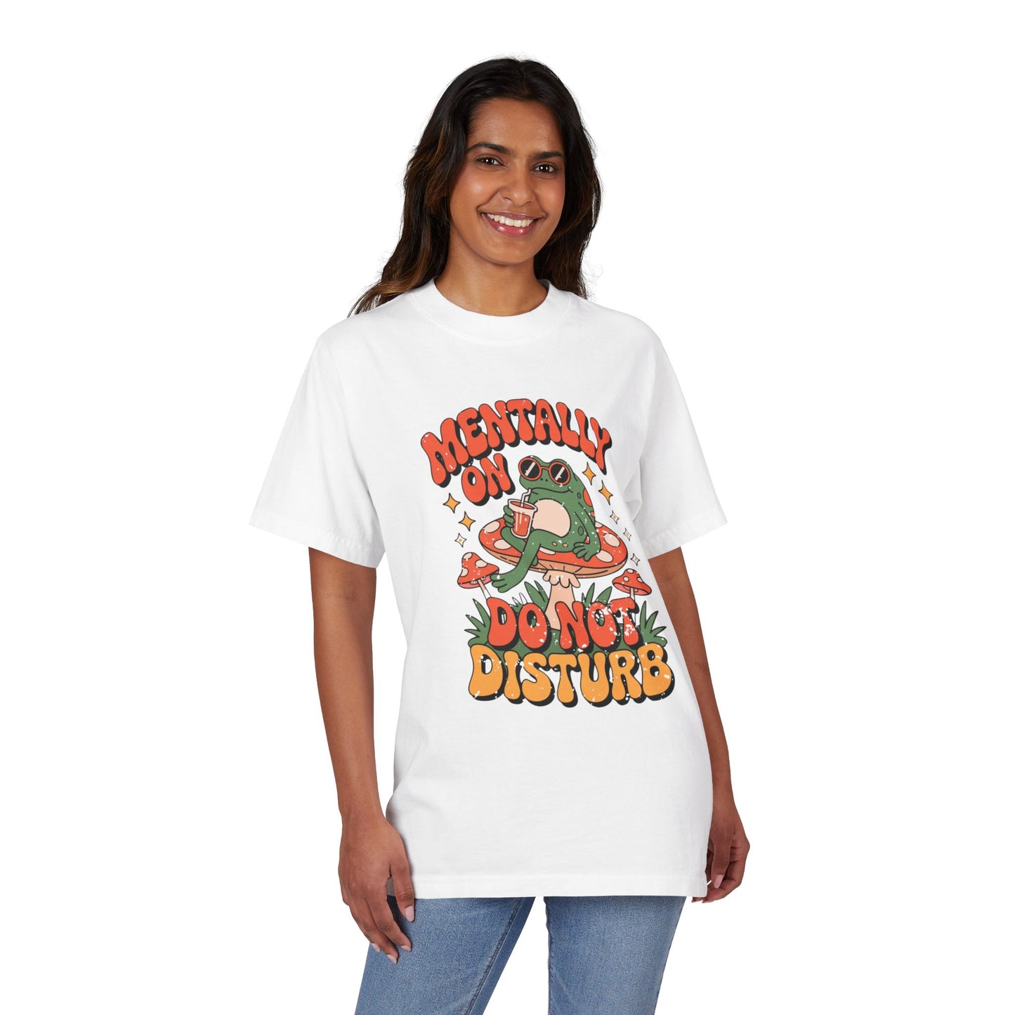Casual Fun Graphic Tee - "Mentally on Do Not Disturb"