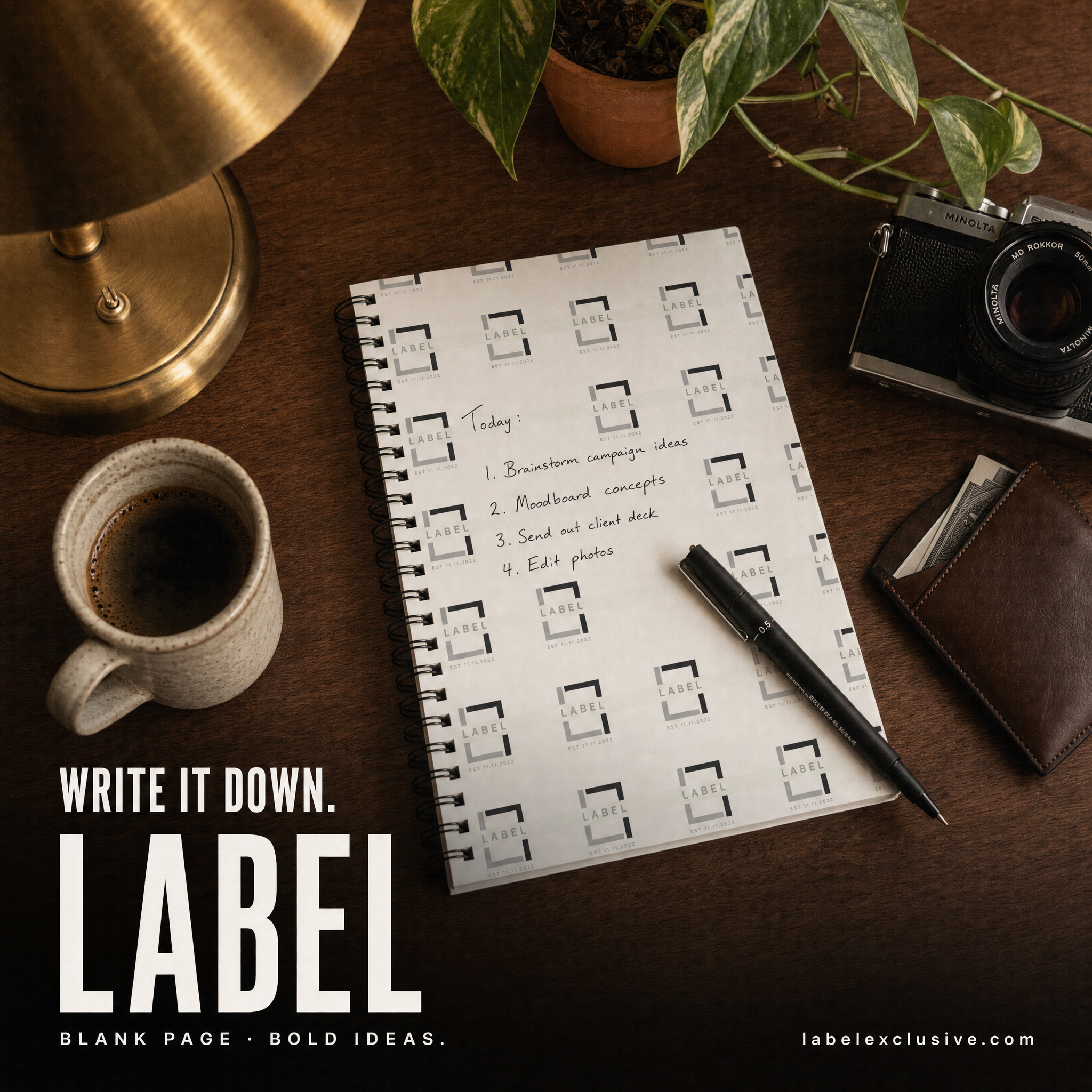 WRITE IT DOWN