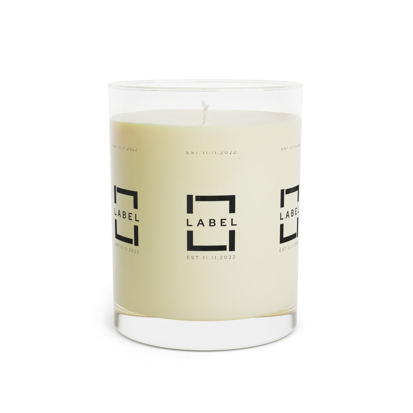 LABEL — Full Glass Candle