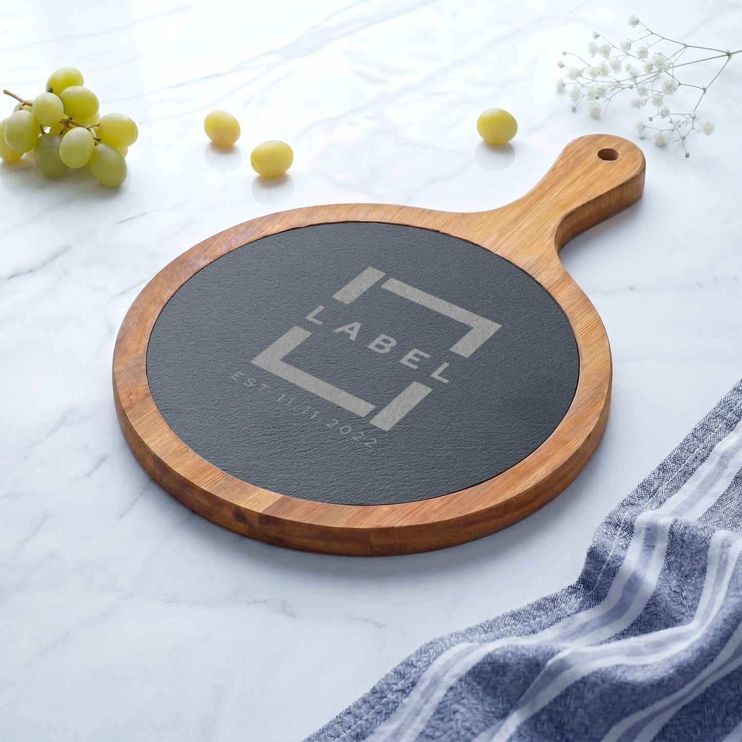 The Bracket — Charcuterie Board (Engraved)