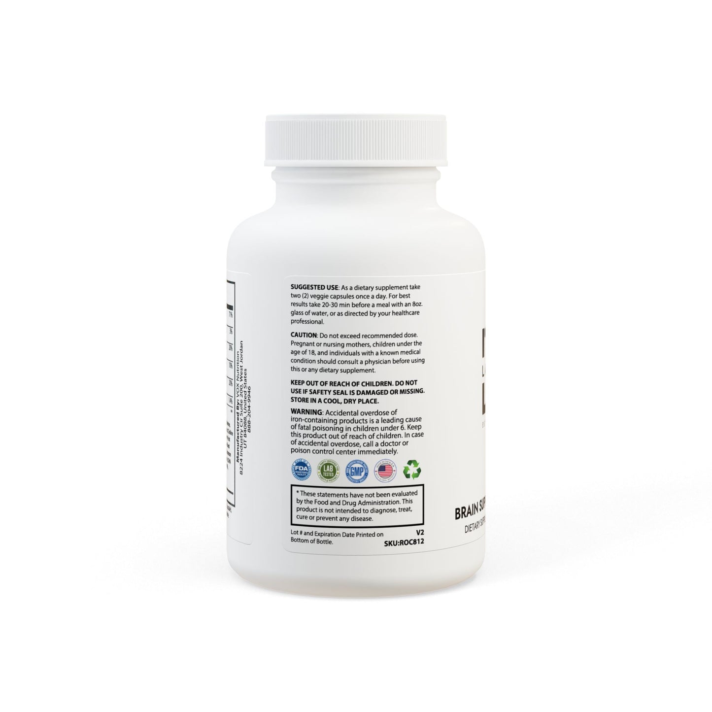 LABEL — Brain Support Complex