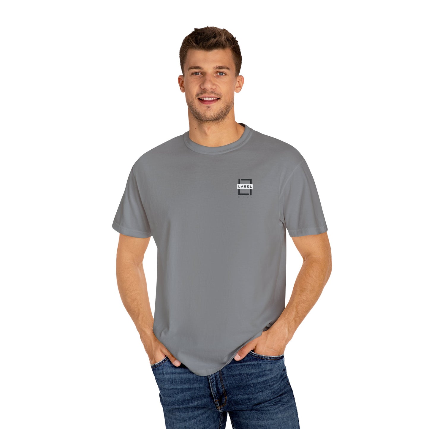 Official LABEL Cool Dads Club Skeleton T-Shirt - Premium Garment-Dyed Tee