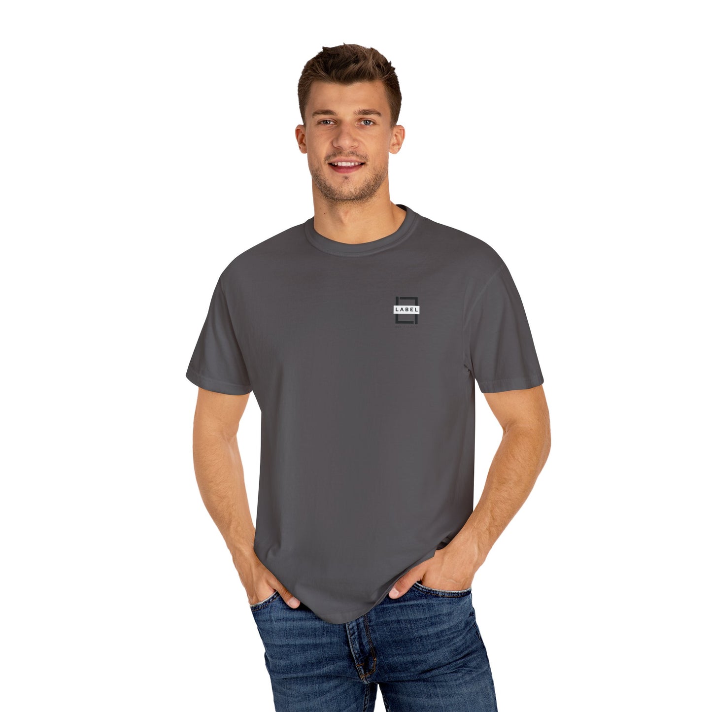 Official LABEL Cool Dads Club Skeleton T-Shirt - Premium Garment-Dyed Tee