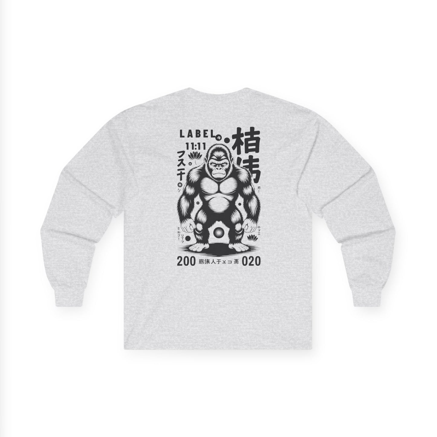 Sunset Print Long Sleeve Tee, Relaxed Casual Tee, Graphic Tee for Nature Lovers, Unisex Gift, Summer Vibes Shirt