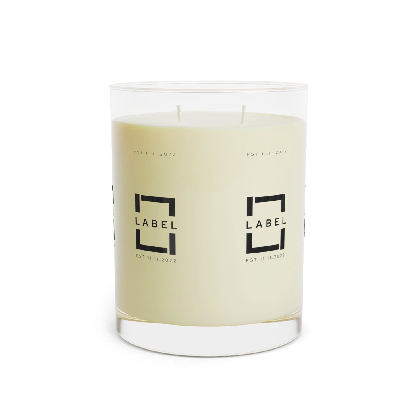 LABEL — Full Glass Candle