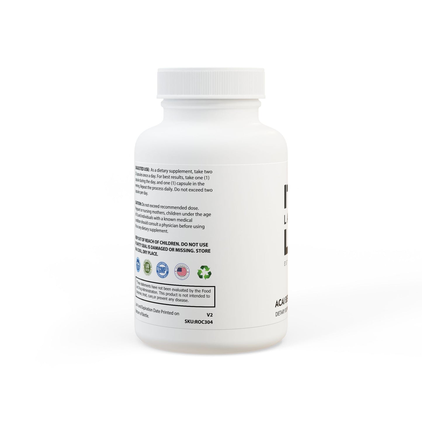 LABEL — Acai Berry Complex