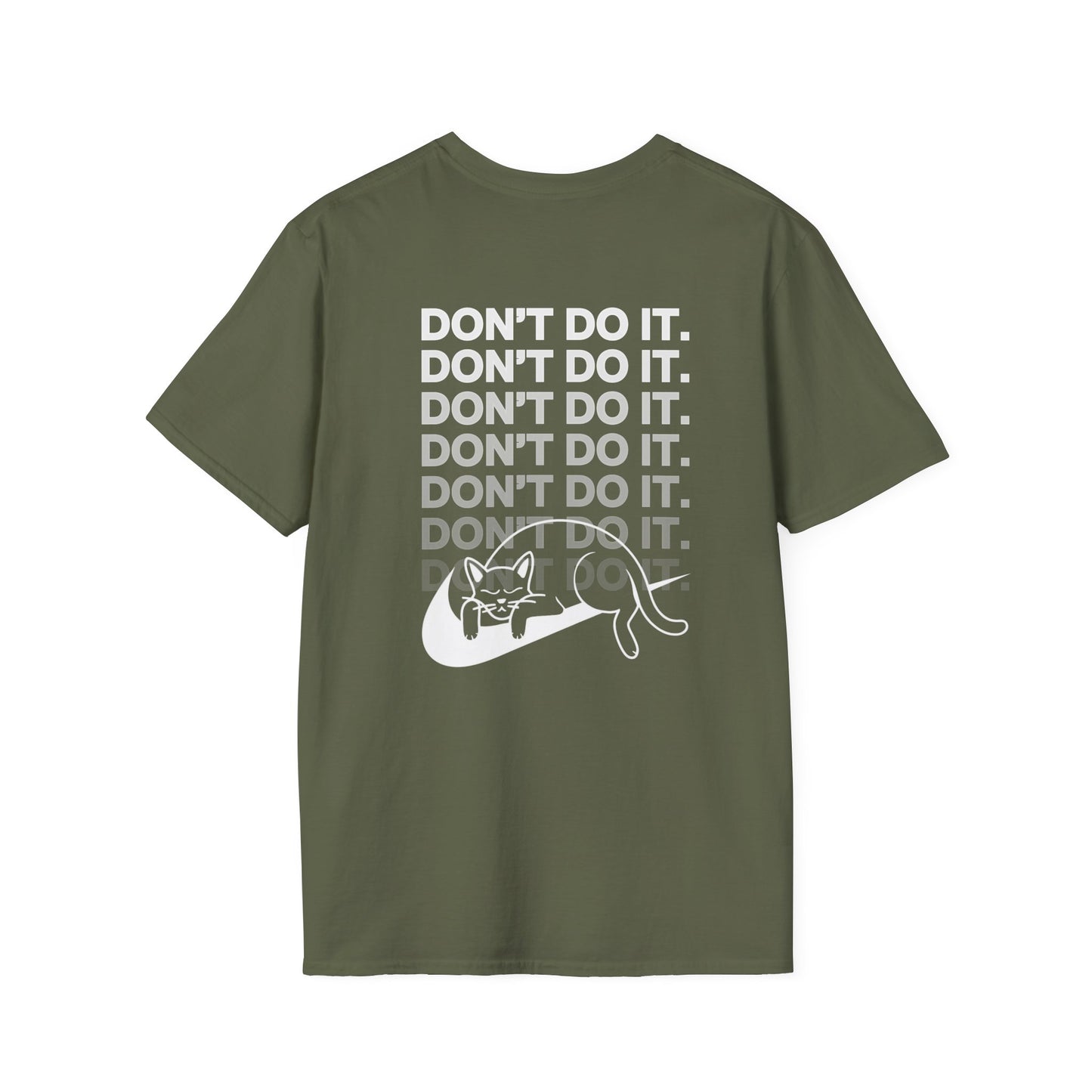 Unisex Softstyle Demotivational T-Shirt - 'Don't Do It' Inspiration