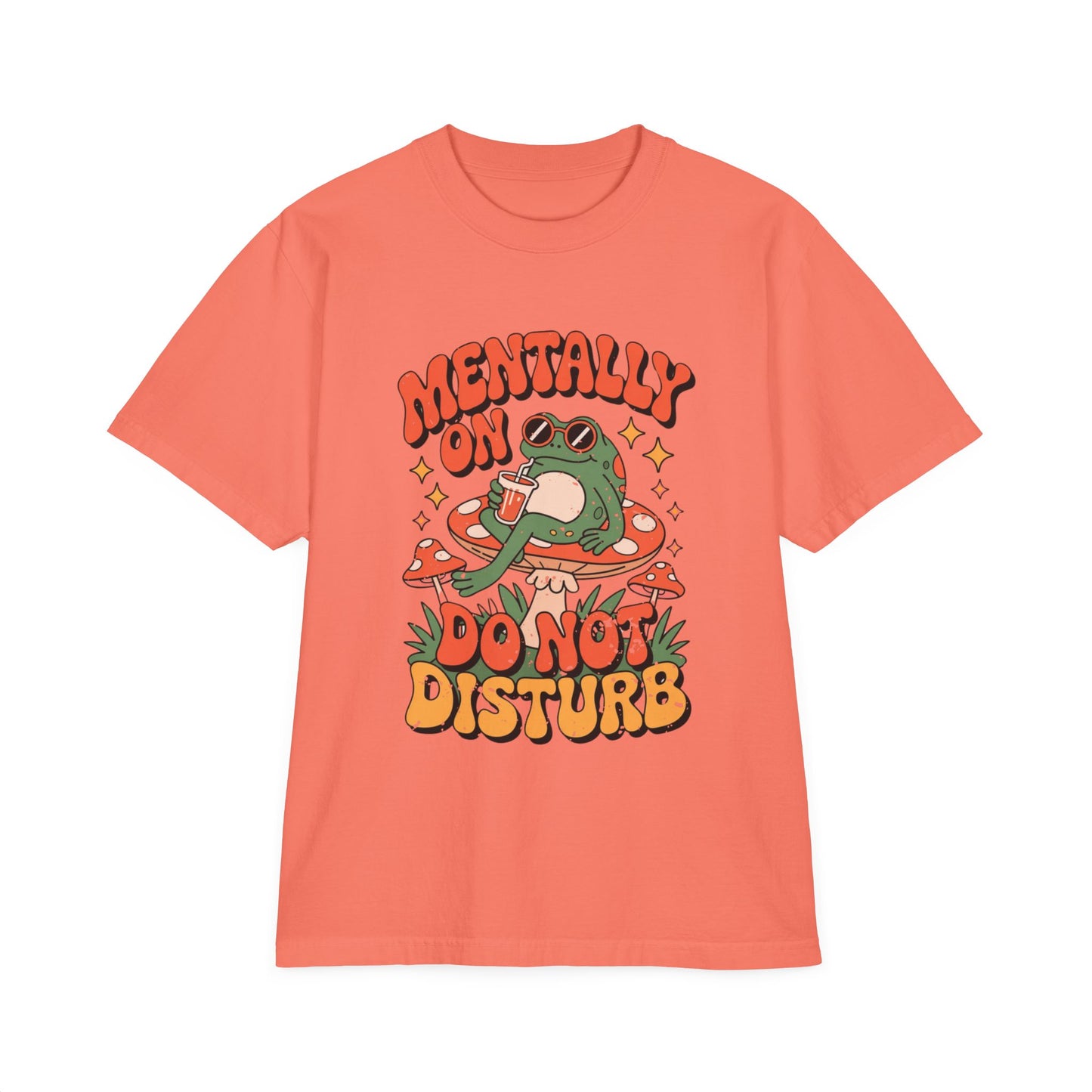 Casual Fun Graphic Tee - "Mentally on Do Not Disturb"