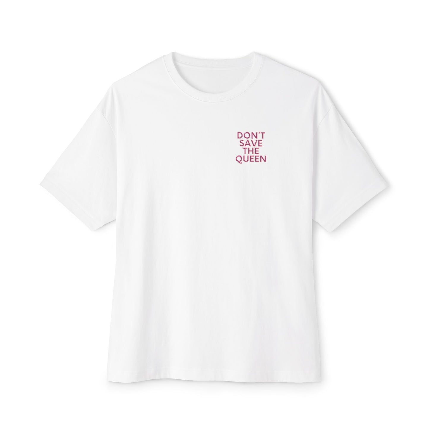 Trendy Oversized Tee with Skull and Heart Design - Perfect for Fashion Lovers