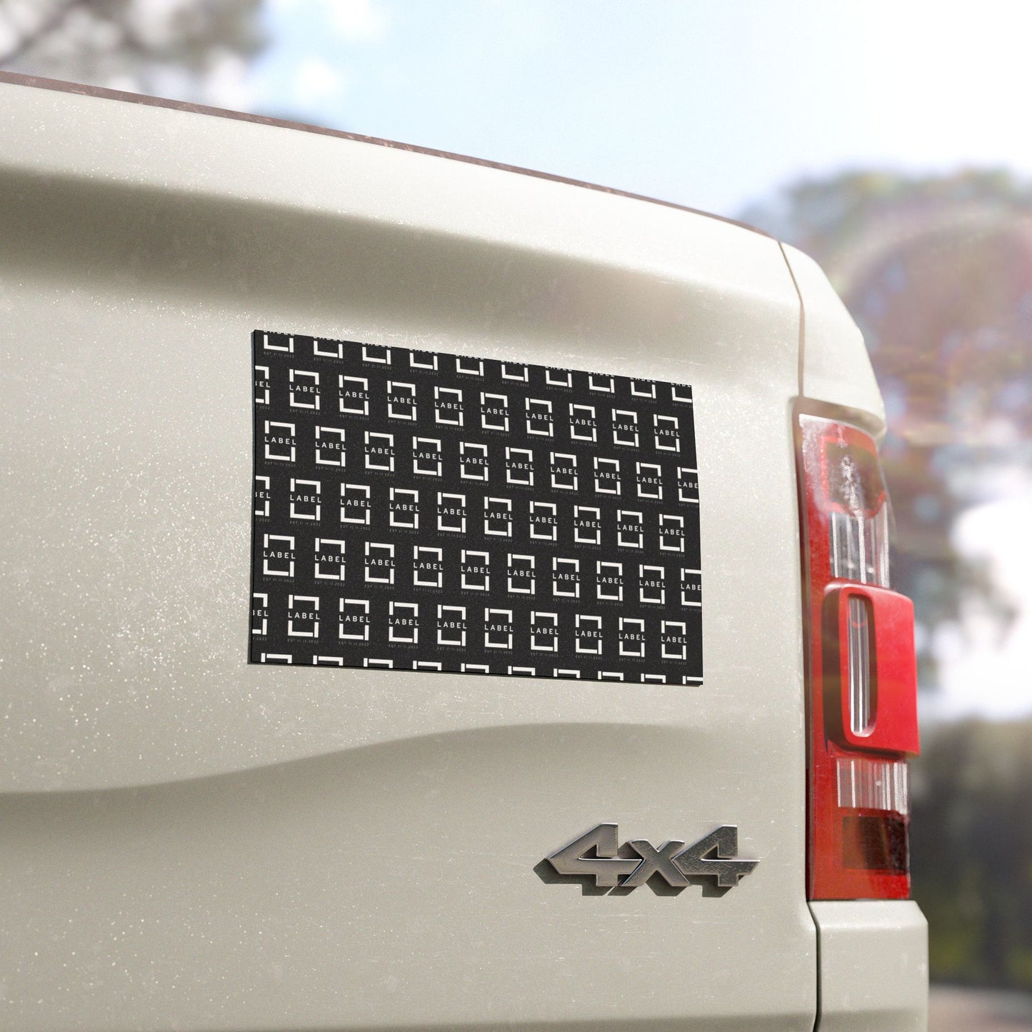 LABEL — Car Magnets