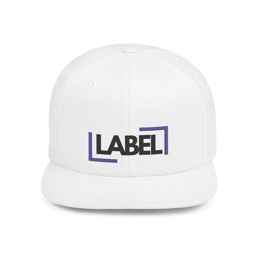 Stylish Flat Bill Snapback Cap for Trendsetters, Customizable Hat for Events, Casual Wear, Gifts, Adjustable Cap