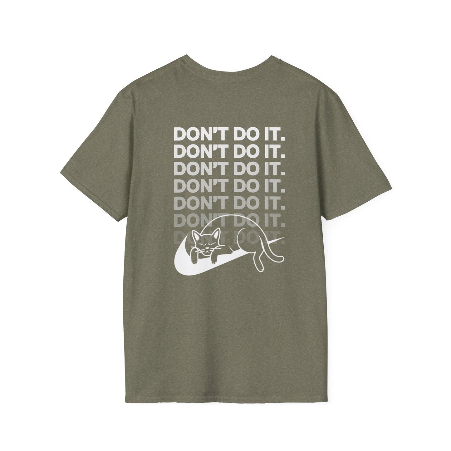 Unisex Softstyle Demotivational T-Shirt - 'Don't Do It' Inspiration