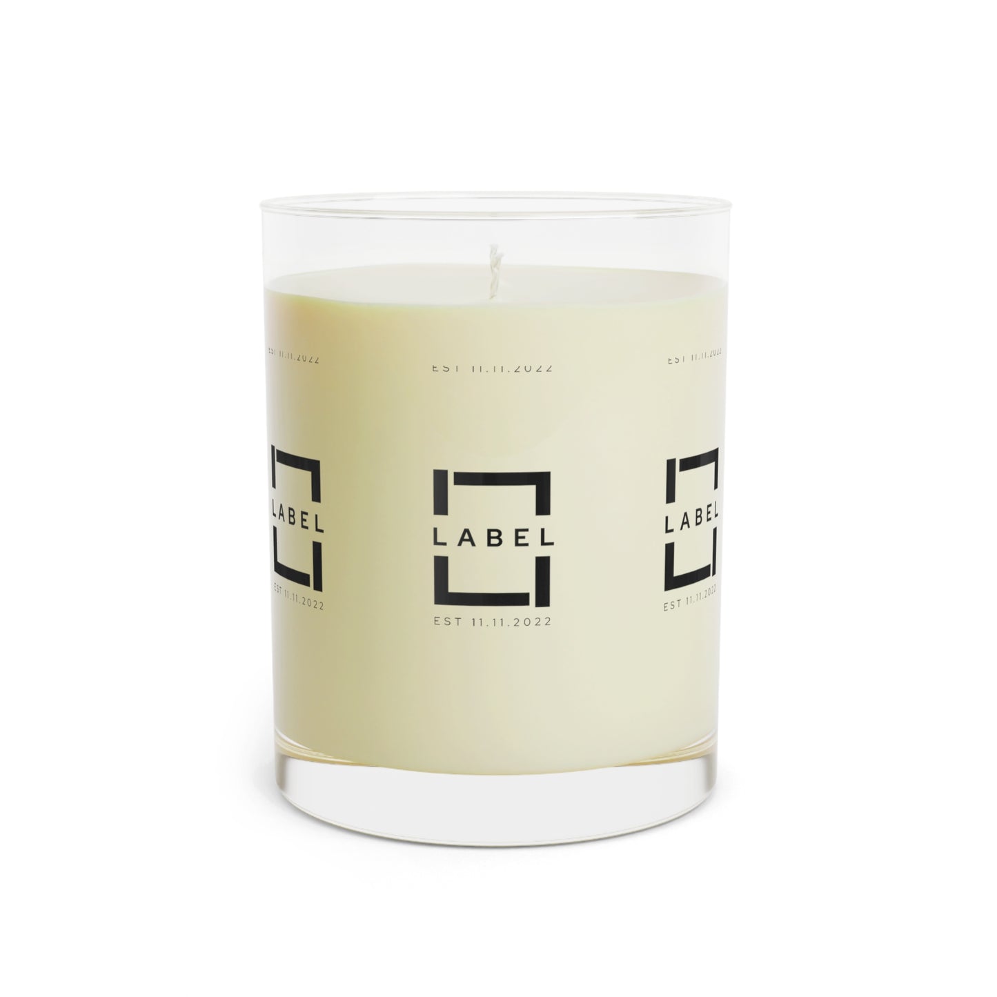 LABEL — Full Glass Candle