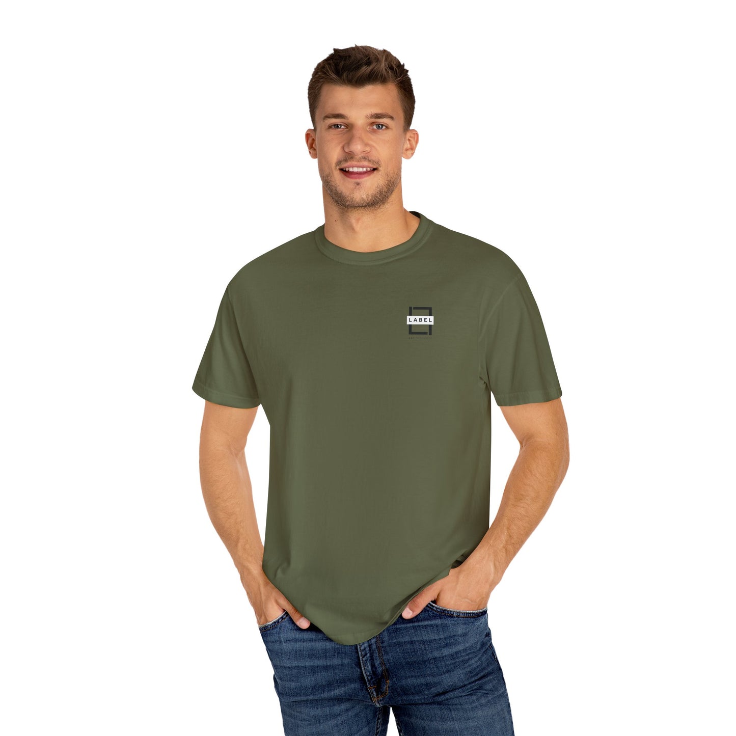 Official LABEL Cool Dads Club Skeleton T-Shirt - Premium Garment-Dyed Tee